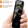 Digitaler Audiorecorder, Farbdisplay-Aufnahme, Echtzeit-Aufnahme