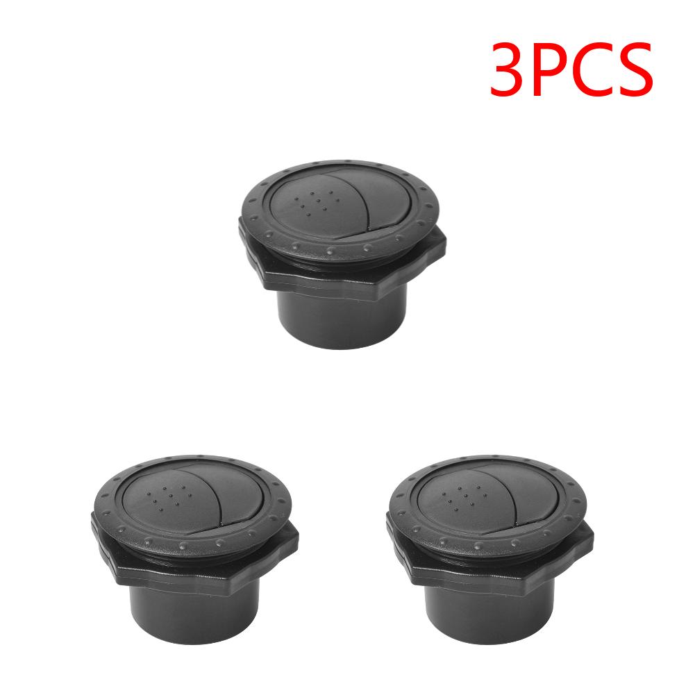 1-5PCS Universal 60mm Round A/C Air Outlet Vent for RV Bus Boat Yacht A/C Air Vent Cover Air Conditioning Outlet