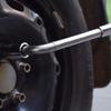 Telescopic Wheel Wrench Socket 380-550mm Retractable RV Sleeve Tire Nut Retractable Tire Nut Wrench Wheel Tool