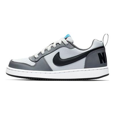 Court Borough Low GS Cool Grey Kids Sneakers Anthracite Pure-Platinum 839985-006
