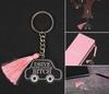 Inkdotpot Key Chain For Sister Engraved Acrylic Key Holder Housewarming Gift