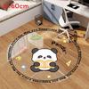 Spring Blossom Cartoon Pvc Computer Chair Pad For Home Office And Bedroom Decor