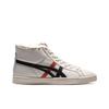 ONITSUKA TIGER Fabre RB Synthetic Leather Warm Non-Slip Mid-Top Sneakers Unisex Sneakers Light-Gray Black Red 1183B512-020