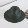 Summer Wide Brim Straw Hat Women And Men Outdoor Sun Protection Beach Panama Cap Solid Color Travel Holiday Visor Caps