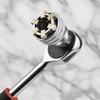 Hex Screwdriver Adjustable Torque Ratchet Adapter Head Spanner Socket Wrench Universal Sleeve