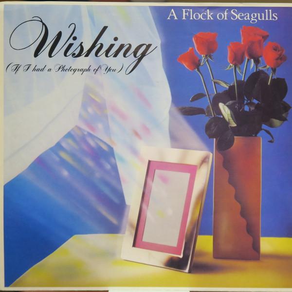 

7inch Record A FLOCK OF SEAGULLS Wishing If I Had A Photograph Of Y JIVE25X Jive 1983 Canada Rock Used