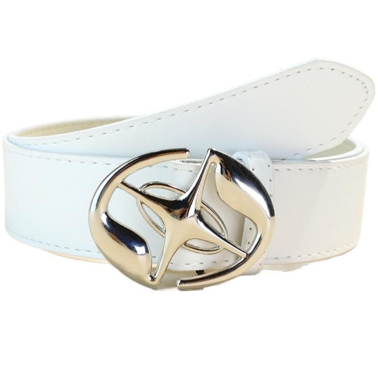 Punk Moon Star Buckle Belt Design Cross Metal Vintage Gothic Men Women Y2k Belt Pu Leather Waistband Jeans Pants Decorative Belt
