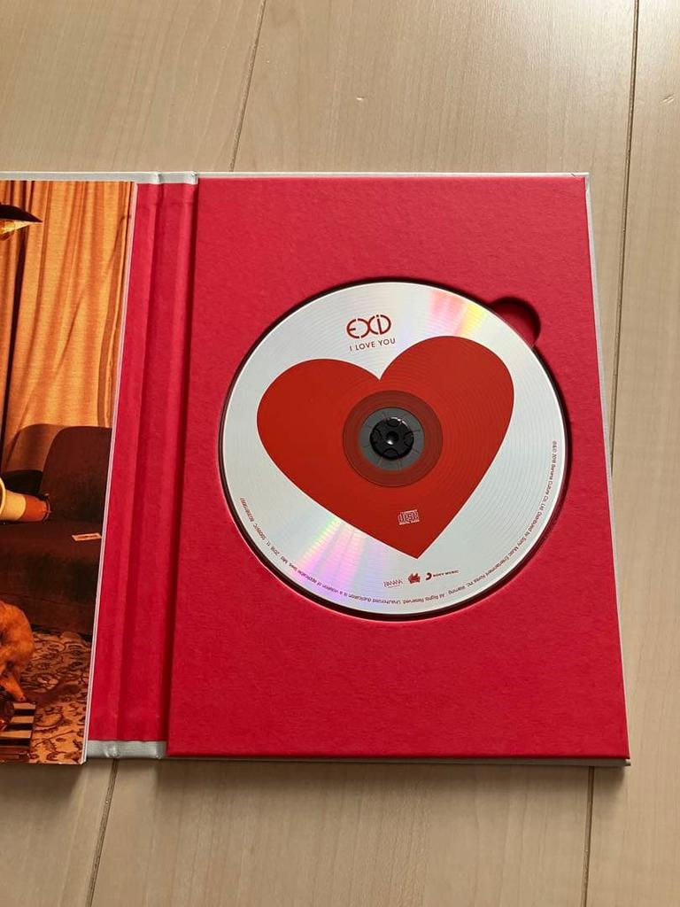 [USED] EXID Single - I Love You CD (No Trading Card)