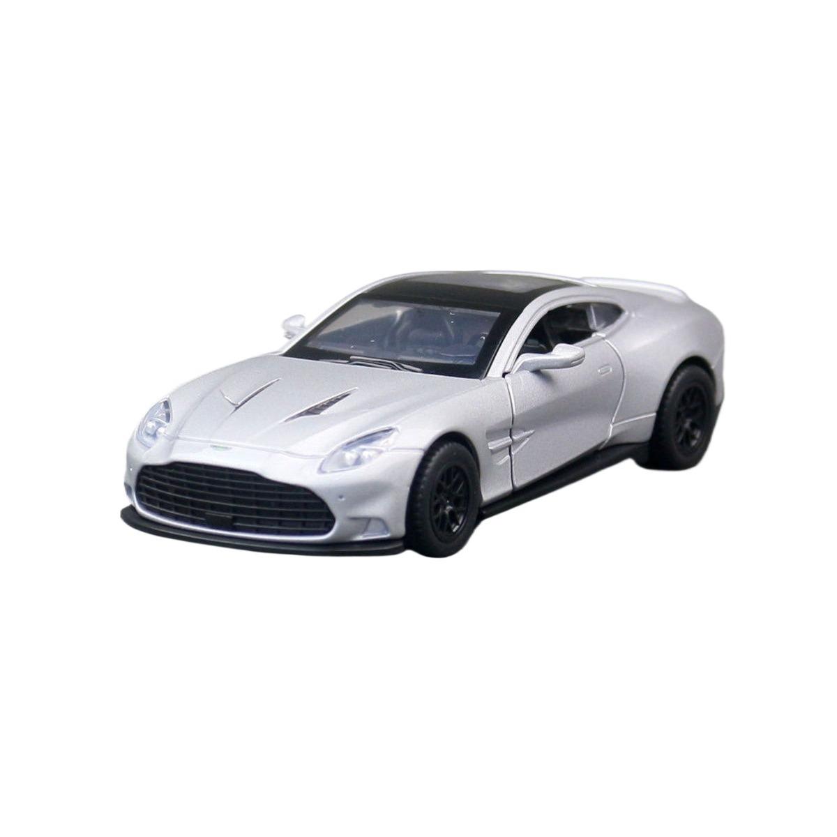 

1/41 Aston Martin Vanquish Alloy Scale Car Model Diecast Toy Vehicles Metal Miniature Car Collectiion Children Toy Vehicle Gift срібний