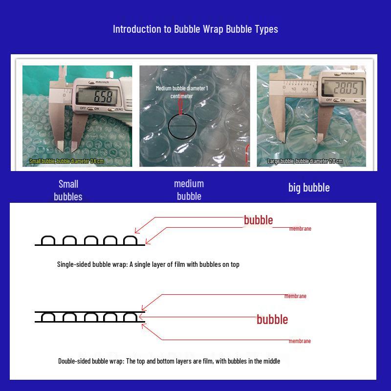 Customized Bubble Wrap Foam Roll for Packaging and Cushioning