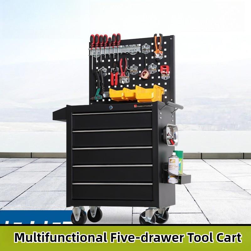 Multi Functional Tool Box Cart Trolley Tool Cart Storage Toolbox Tank Drawer Multi Layer Drawer Heavy Duty Tool Cabinet Car
