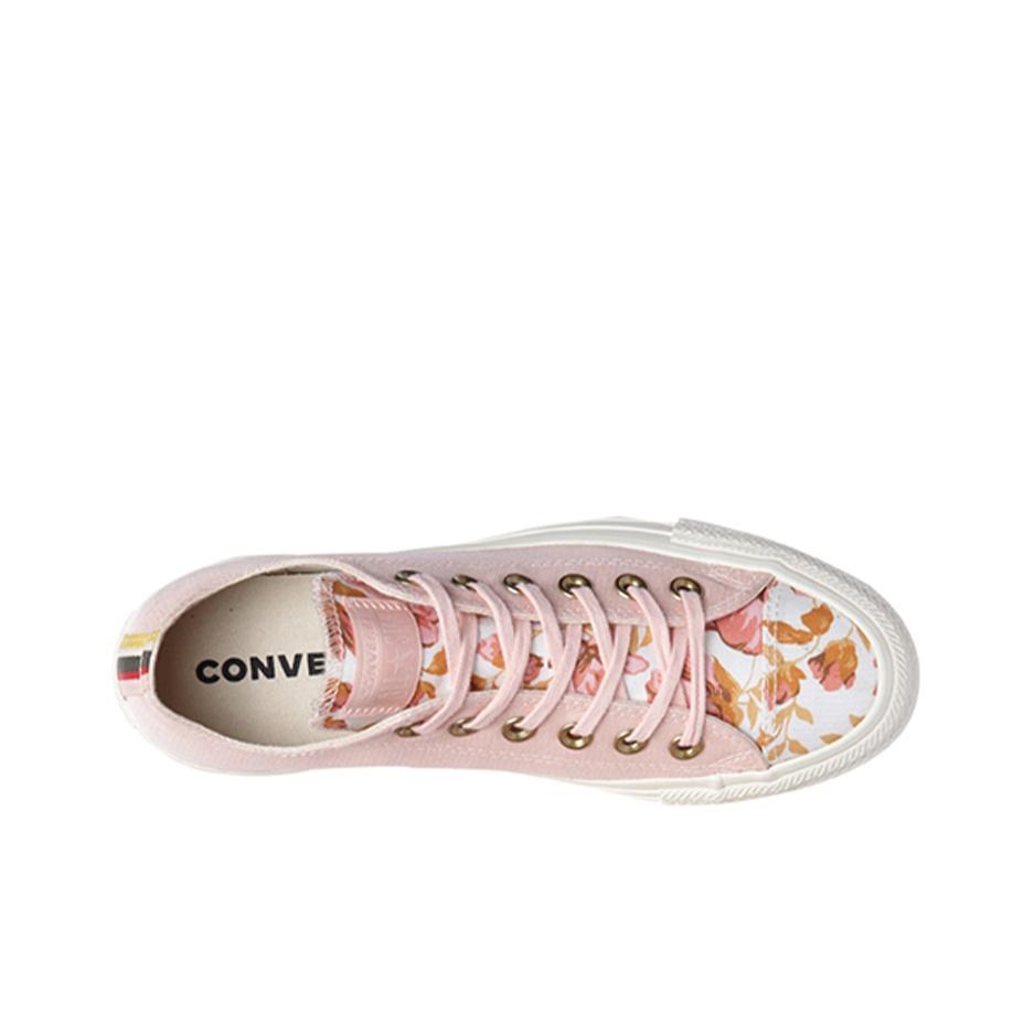 Converse Chuck Taylor All Star Lässige Vielseitige Low Top Canvas Schuhe Damen Sneaker Weiß Rosa 561664C