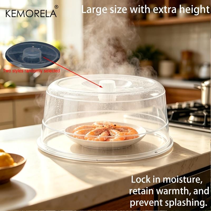 Microwave Dish Cover Refrigerator Fresh- Keeping Dish Cover Anti Splatter Sealing Cover Lid Cold & Heat Resistant Kitchen Tools