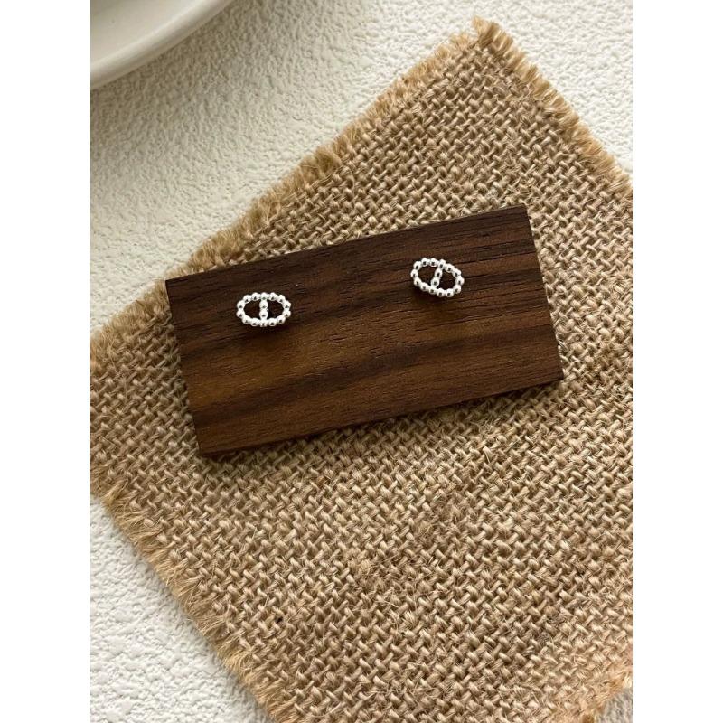 

Мини-серьги-гвоздики из стерлингового серебра в форме свиного носа для женщин, простые универсальные серьги в стиле Ins, серьги Freshess 925 серебряный