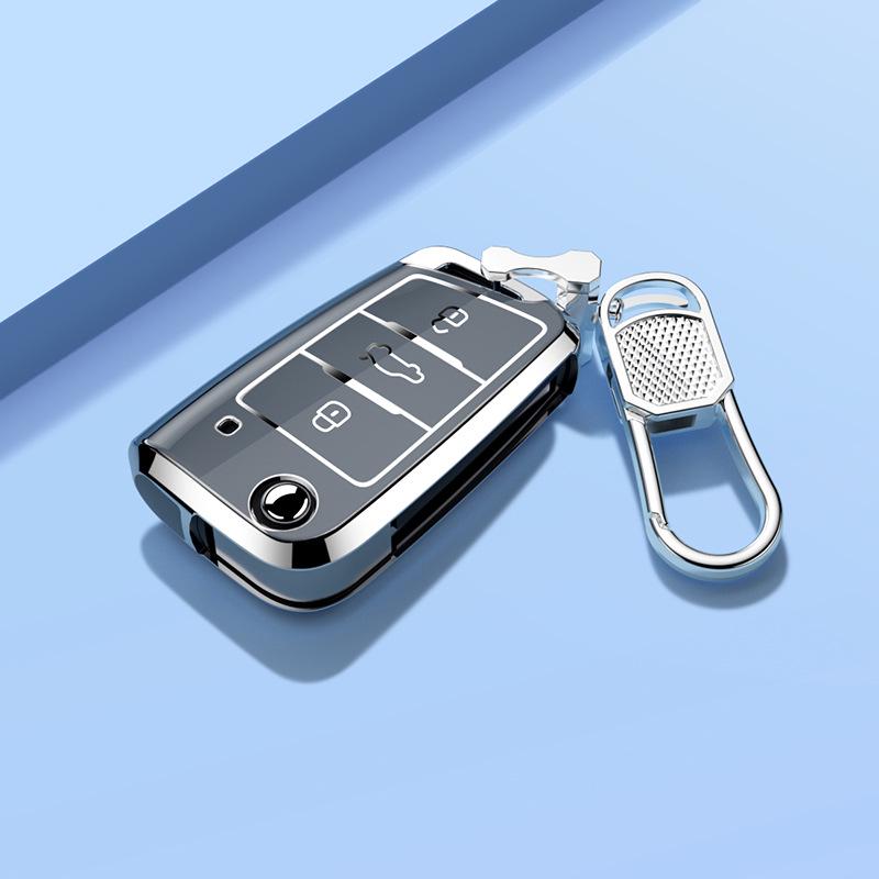 Volkswagen Key Cover for Bora, Sagitar, Lavida, Jetta, Passat, Polo, Tiguan, and Golf.