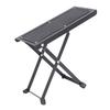 Shower Foot Stool 4 Height Adjust Slip Resistant Alloy Shower Foot Rest Bench with Toe Separator for Bathroom