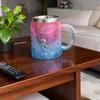 Sci-Fi Themed Insulated Mug Stainless Steel Coffee Beer Cup Movie Memorabilia Gift for Home Office