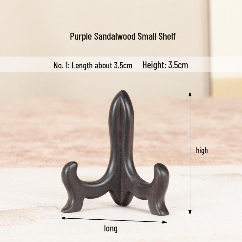 Подставка для украшений из резного дерева эбенового цитана