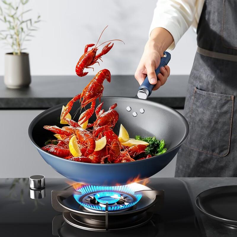 Sanhe Nitrogen Rust-Proof Wrought Iron Wok