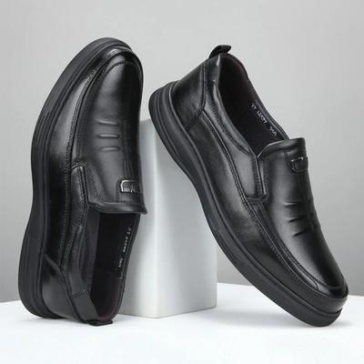 Scarpe da Uomo in Vera Pelle Scarpe in Pelle di Vacchetta Nuove Suola Morbida Antiscivolo Scarpe Casual da Uomo in Pelle Mocassini da Uomo