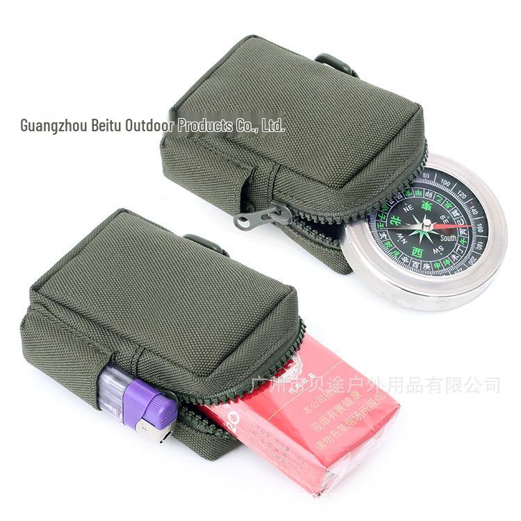 Tactical Camouflage Waist Bag: Multi-Functional Small Square Coin Purse and Wallet for Outdoor Sports