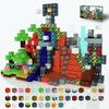 150-Piece Magnetic Building Blocks for Boys and Girls, STEM Learning Toy, Birthday, Christmas Gift (Green Forest)