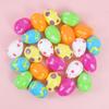 Painting Colourful Easter Egg DIY Educational Toys Fillable Easter Egg Plastic Assorted Eggs