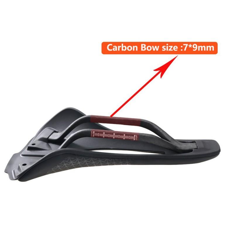 Ultra Lightweight Carbon Rail Bicycle Saddle Road Mountain Bikes Comfortable Hollow Design Leather Top