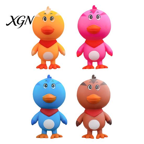 Stress Relief Toy Cartoon Chick Squeeze Anxiety Relieving Chicken Sensory Soft Stretchy Ball Focus Aid Relaxation Tools