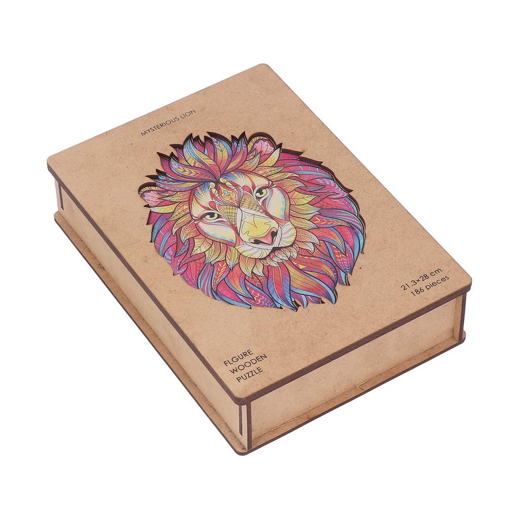 Uregelmessige puslespill i tre Dyreform Høy vanskelighetsgrad Fargerike dyreformer Puslespill for barn