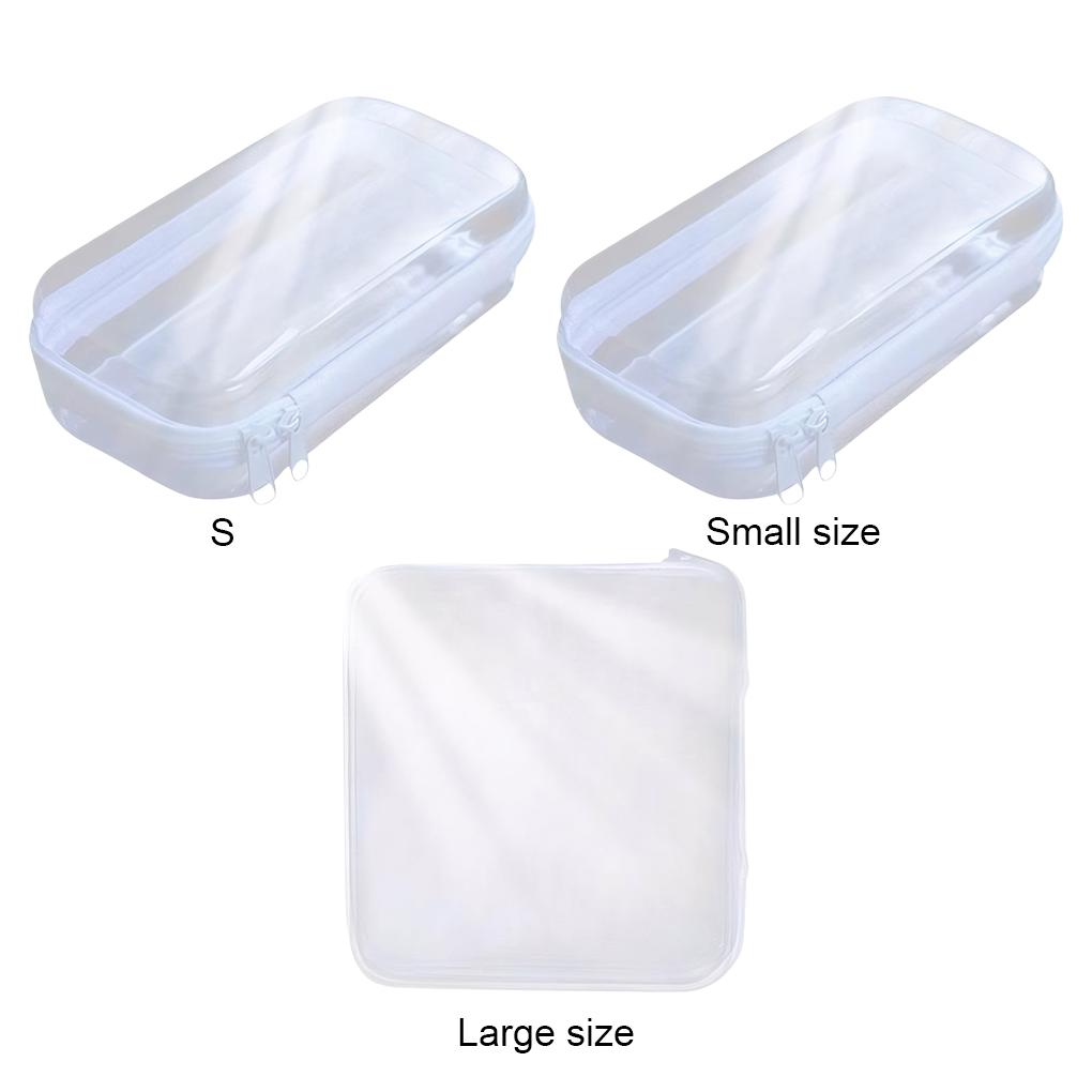 Transparent Toy Bin Storage Good Hard Bins With Zippered Pouch Bins Zippered Usage Quantity