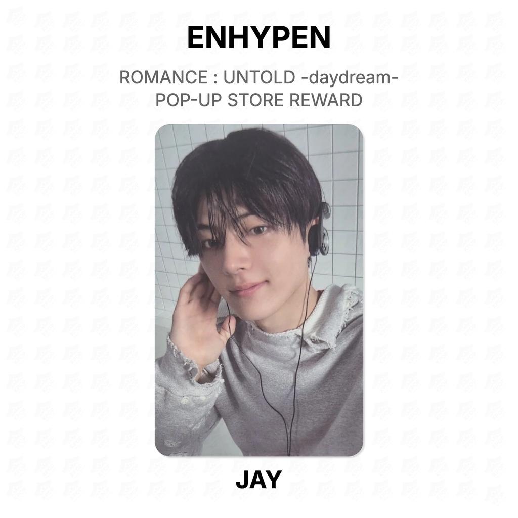 ENHYPEN ROMANCE : UNTOLD -daydream- POP-UP STORE REWARD Official Photocard
