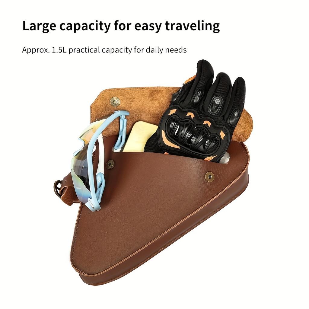 Retro Bicycle Bag, Bike Triangle Bag and Frame Bag, Mountain Bike Saddle Bag, Top Tube Bag, Tool Bag, Cycling Equipment