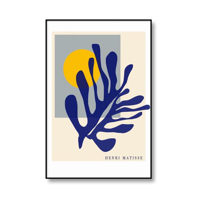 Abstract Home Decoration Canvas Art Painting French Henri Matisse Blue Nude Posters HD Cutout Print Wall Picture For Living Room