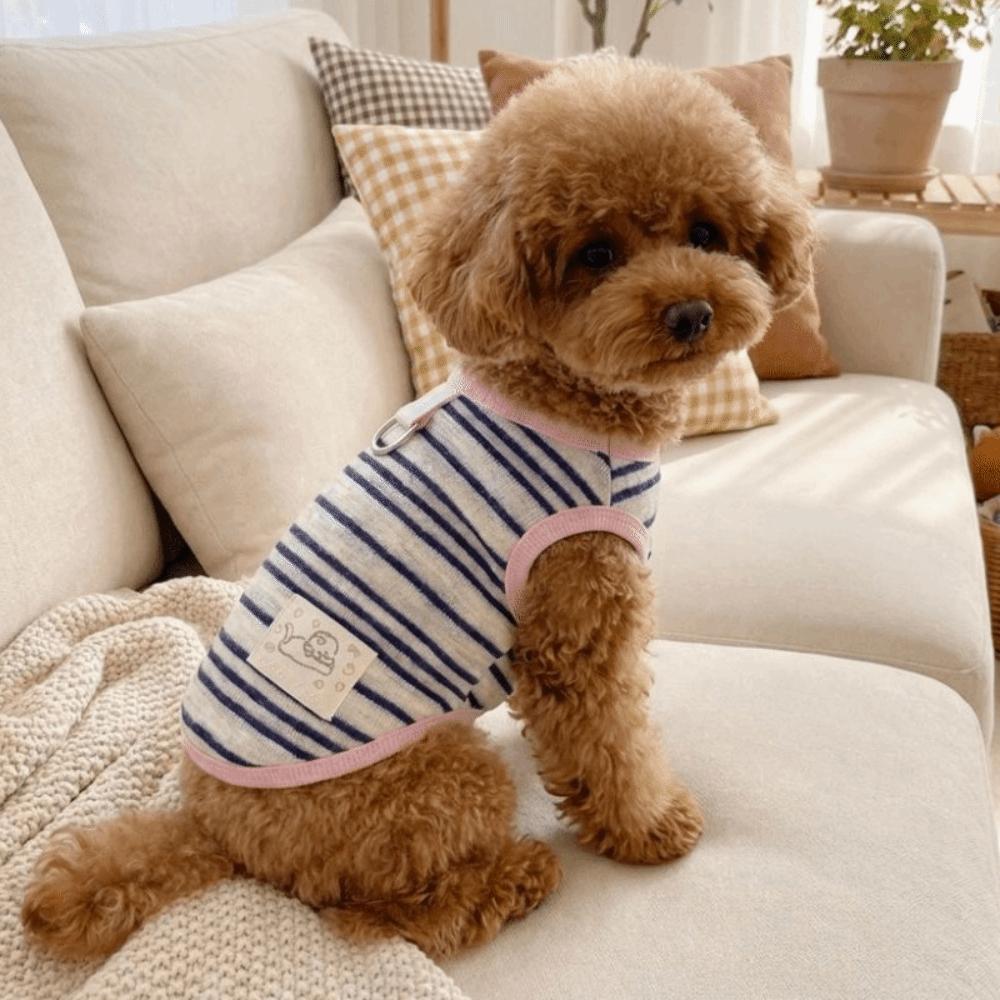 Thin Breathable Dog Cooling Vest Lace Skirt Pet T-shirt Fashion Puppy Princess Dress Small Dogs