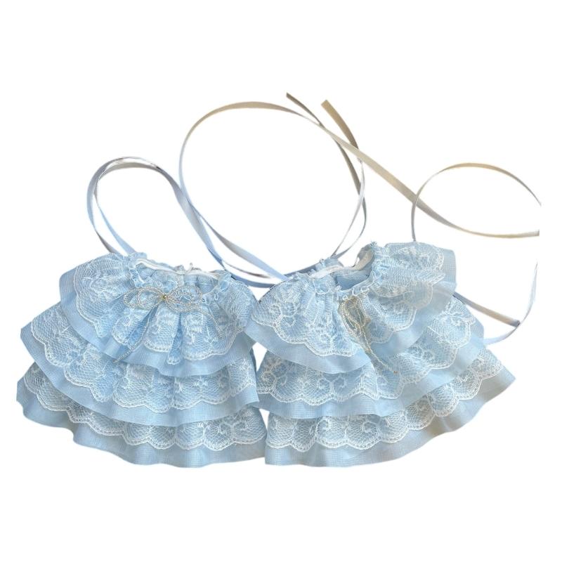 Breathable Nylon Lace Detachable Sleeve Protectors For Women Comfortable Wear Daily Or Special Event