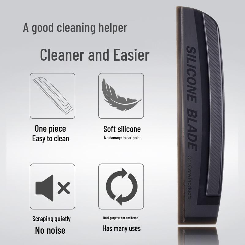 30cm Silicone Squeegee for Car Windows - Water Scraper Car Wash Tool