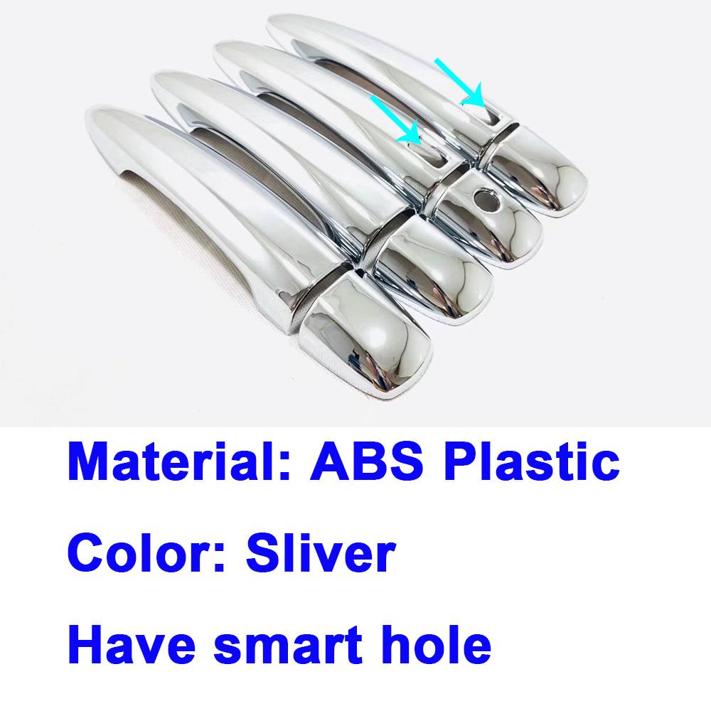 ABS Car Door Handle Handrail Armrest Cover Sticker Frame Trim Auto Exterior Accessories For Nissan Qashqai J12 2024