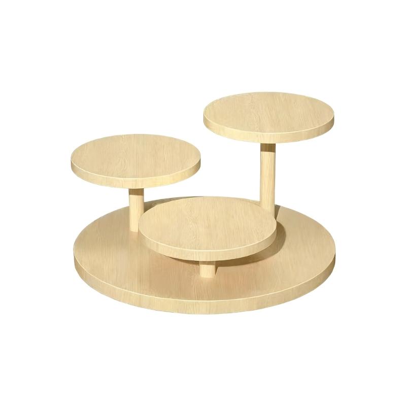 Solid Wood Shelf For Organizing Accessories For Family Use Tiered Display Stand For Jewelry And Ornaments