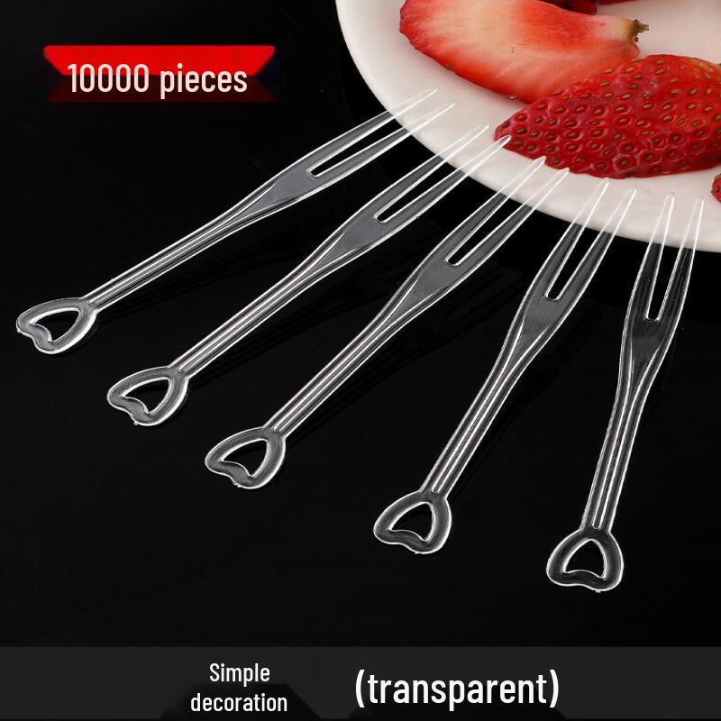 Individually Wrapped Plastic Fruit Forks
