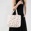 Corduroy Handbag Strawberries Beach Bag Fashiable Versatile Shoulder Bag LargeCapacity Simple Commuter Women's Tote Bag Bolsos
