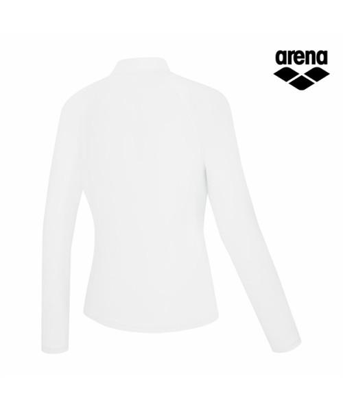 Alena Core Women'S Regular Fit Zip-Up Rash Guard A6Bl1Qr41Wht
