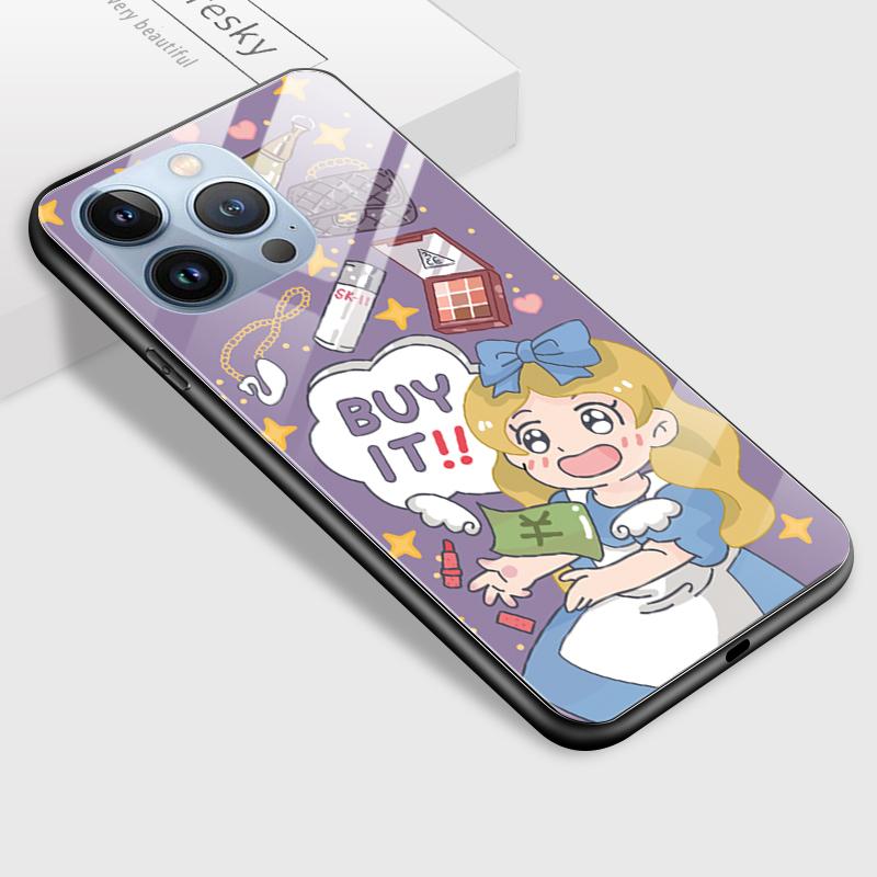 Tempered Glass Phone Case For Samsung A12 A16 A32 A53 S20FE S23 S25 Honor20 X6A 90Lite 9X Huawei Y9Prime2019 P30Lite Soft Edge Shockproof Smooth Shell