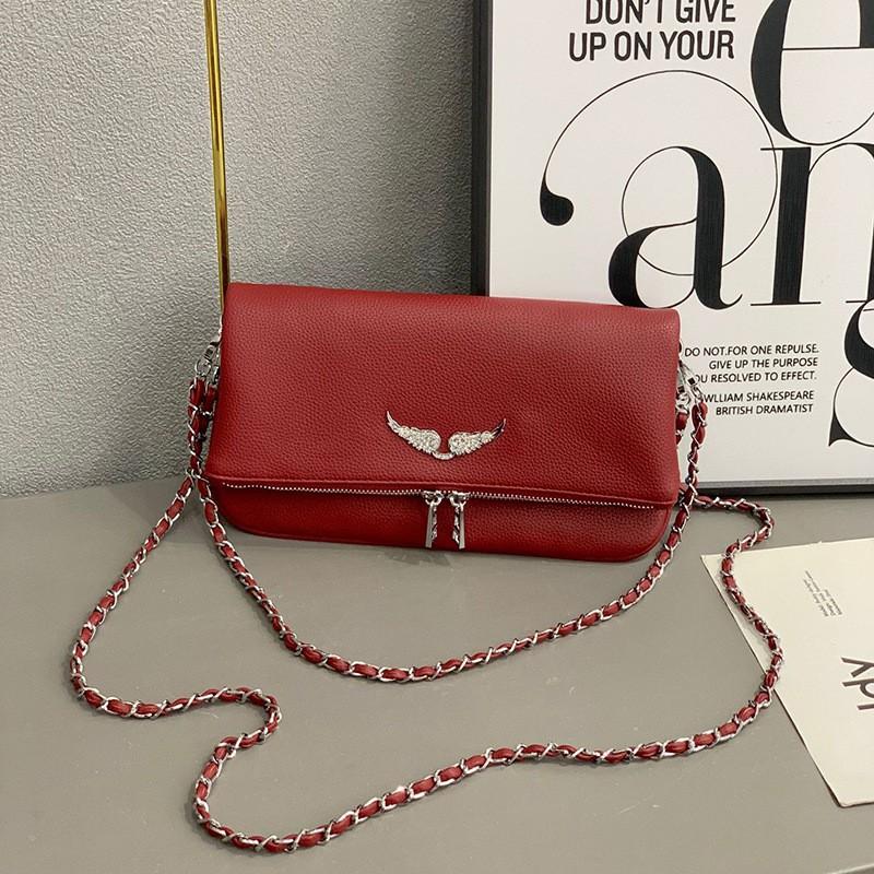 Sieviešu PU ādas mini kvadrātveida crossbody
