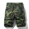 Men's Summer Camouflage Multi-Pocket Retro Workwear Shorts A079