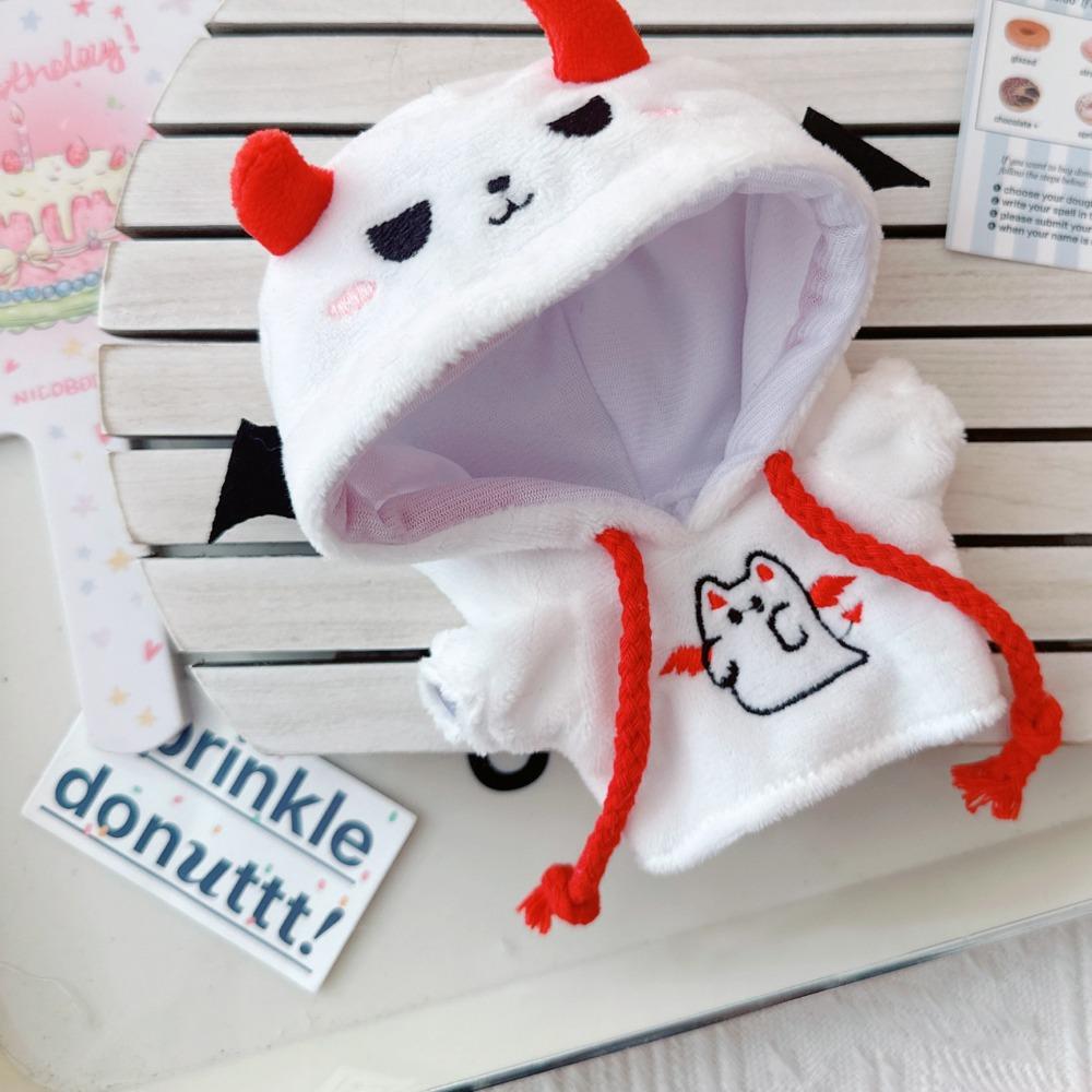 

Dress Up Labubu Time Clothes Ghost Cotton Doll s Clothes Cotton Doll Accessories белый