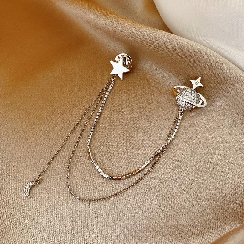 Elegant Pearl Brooch - High-End Minimalist Clothing Accessory