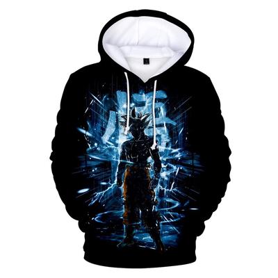 Frühling Herbst Anime 3D Drucken Hoodies Männer/Frauen Sweatshirt Goku Tasche Hoodie Mode Streetwear Goku Trainingsanzug Übergroßen tops