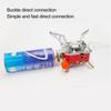 2800W Camping Stove Electronic Ignition Portable Butane Gas Stove with Storage Bag for Outdoor Picnic Barbecue