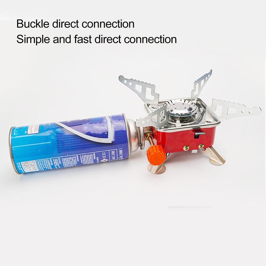 2800W Camping Stove Electronic Ignition Portable Butane Gas Stove with Storage Bag for Outdoor Picnic Barbecue